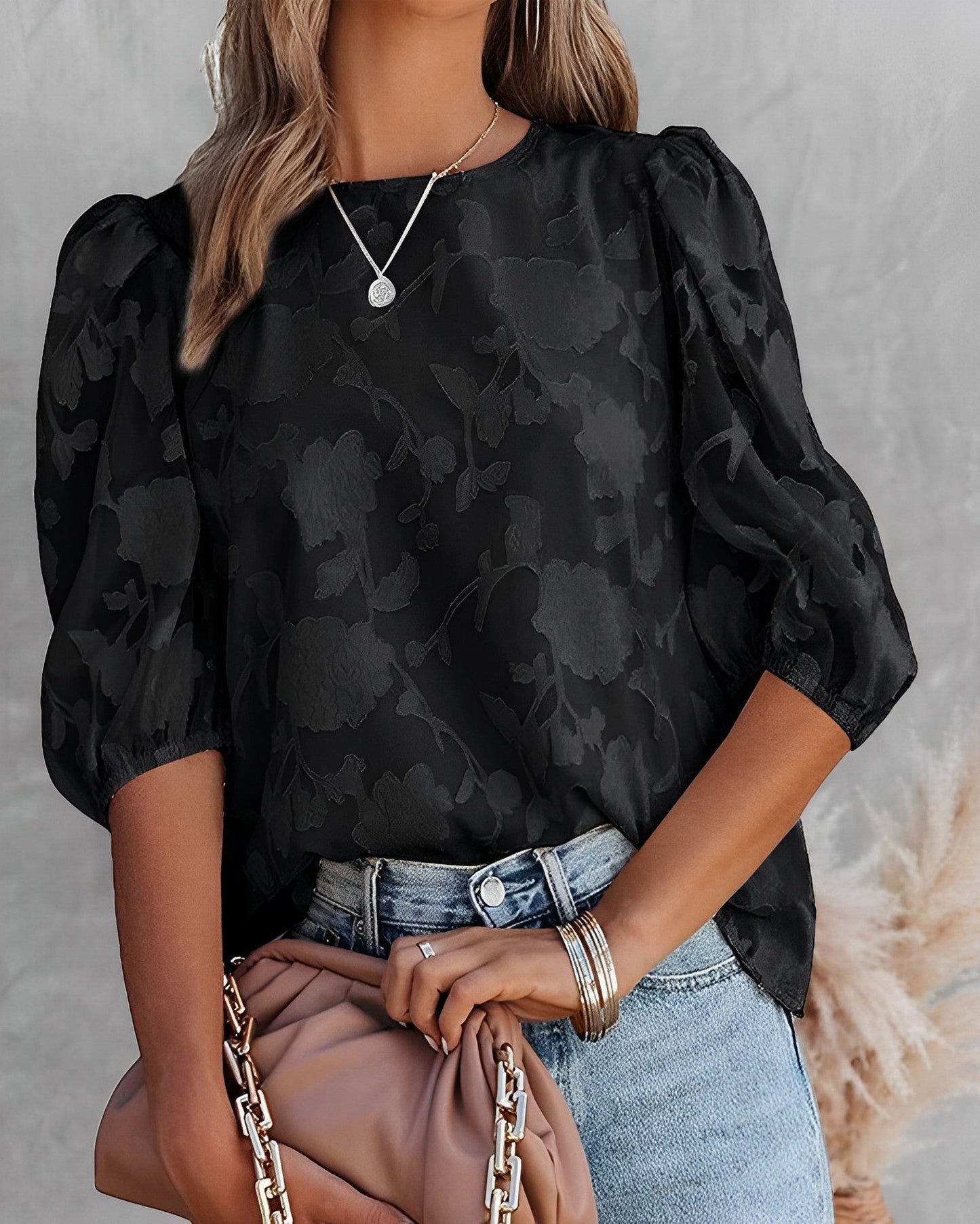 Elodie | Puff-Sleeve Blouse