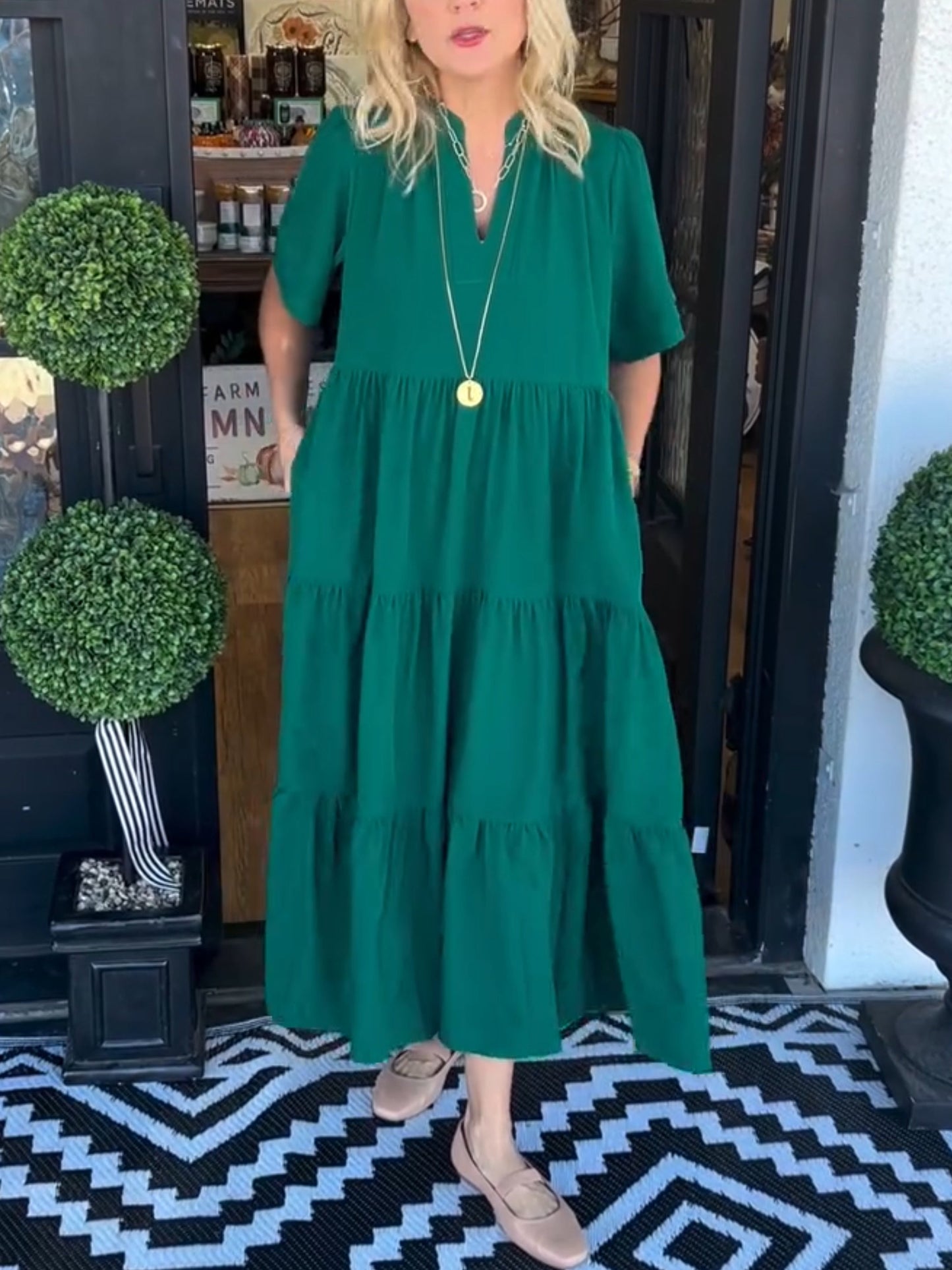 Zelda | Comfortable Tiered Dress