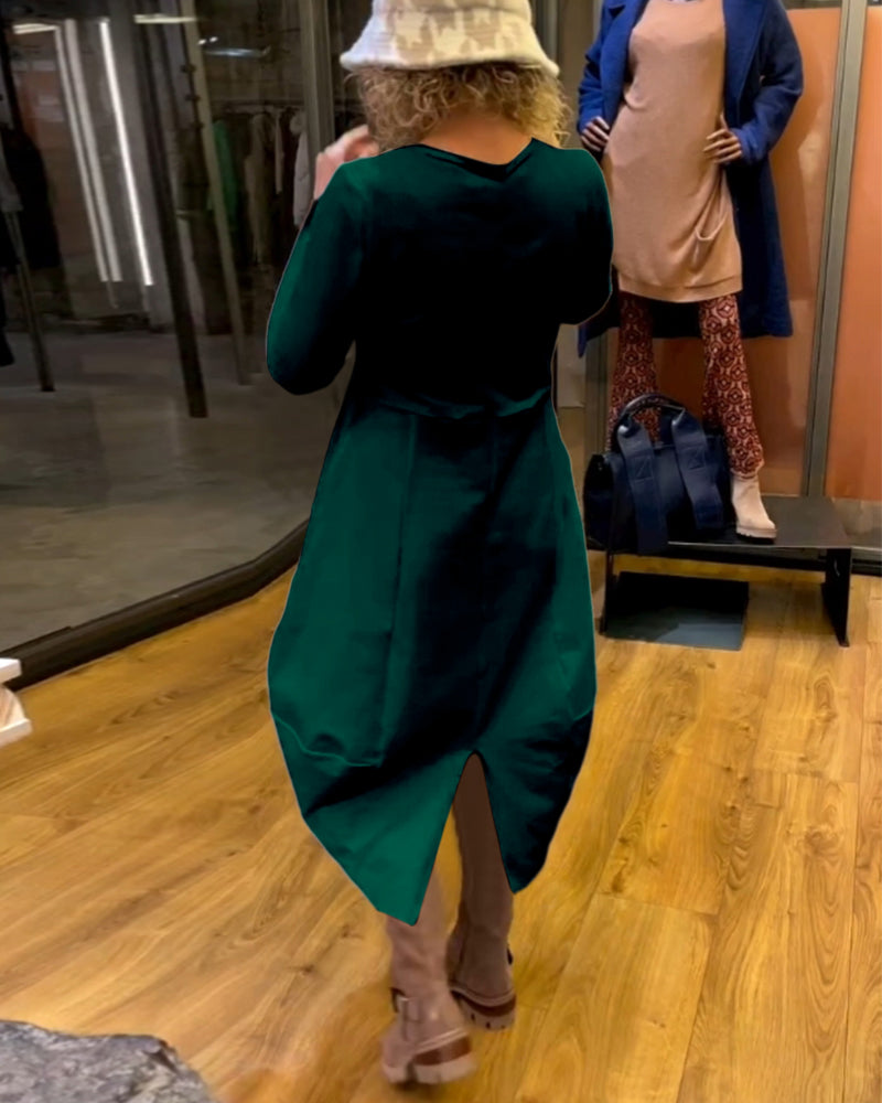 Eva | Classic Midi Dress