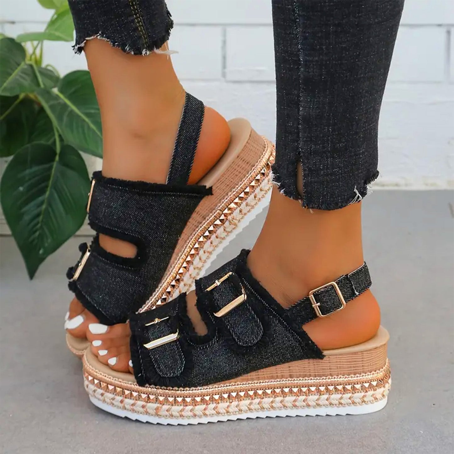 Ayla | Casual Wedges