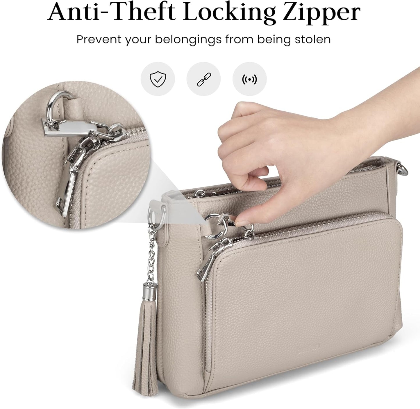 Sheila | Anti-Theft Crossbody Bag