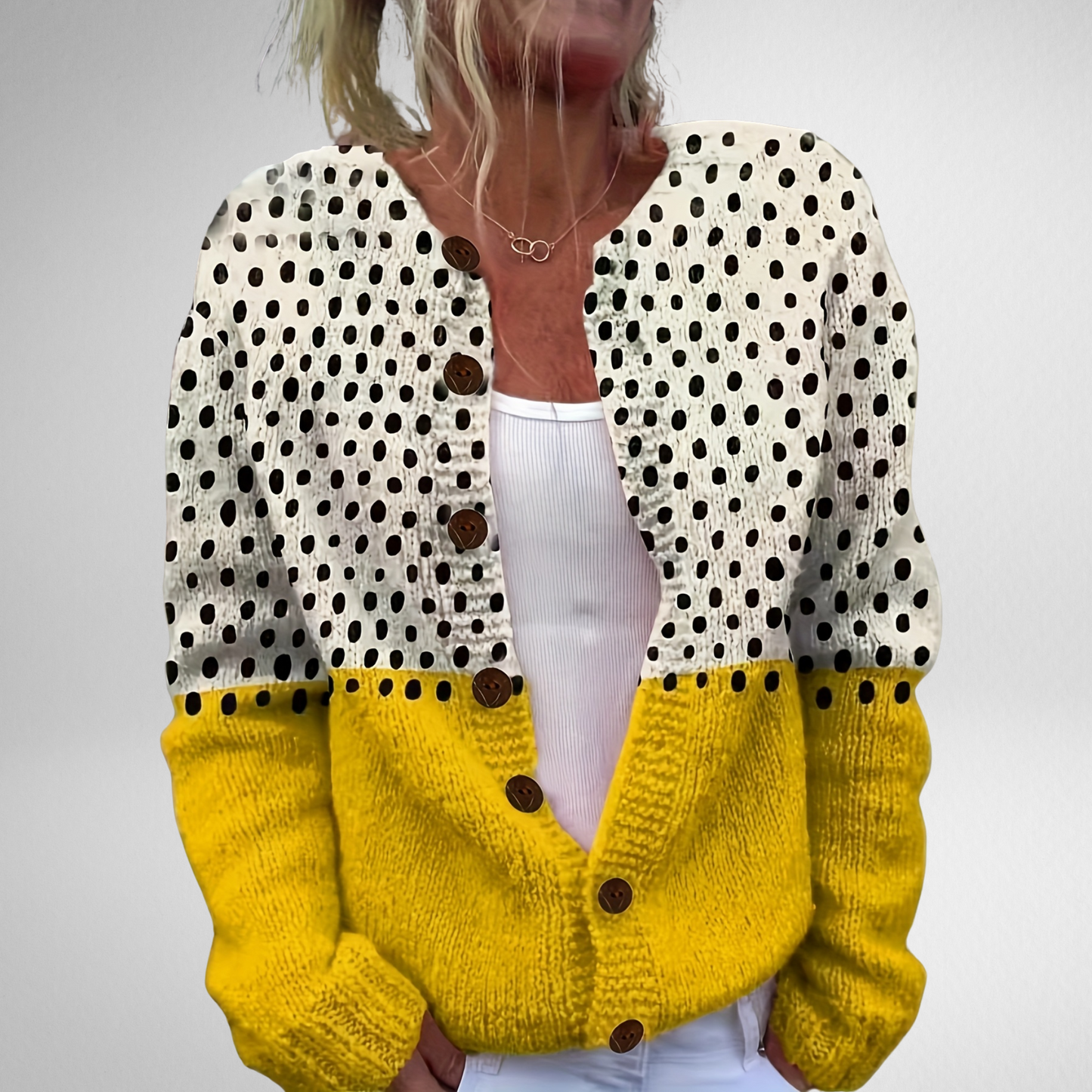 Nova | Two-Tone Cardigan