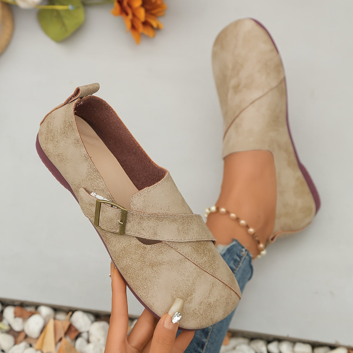 Elowyn | Retro Slip-On Orthopedic Shoes