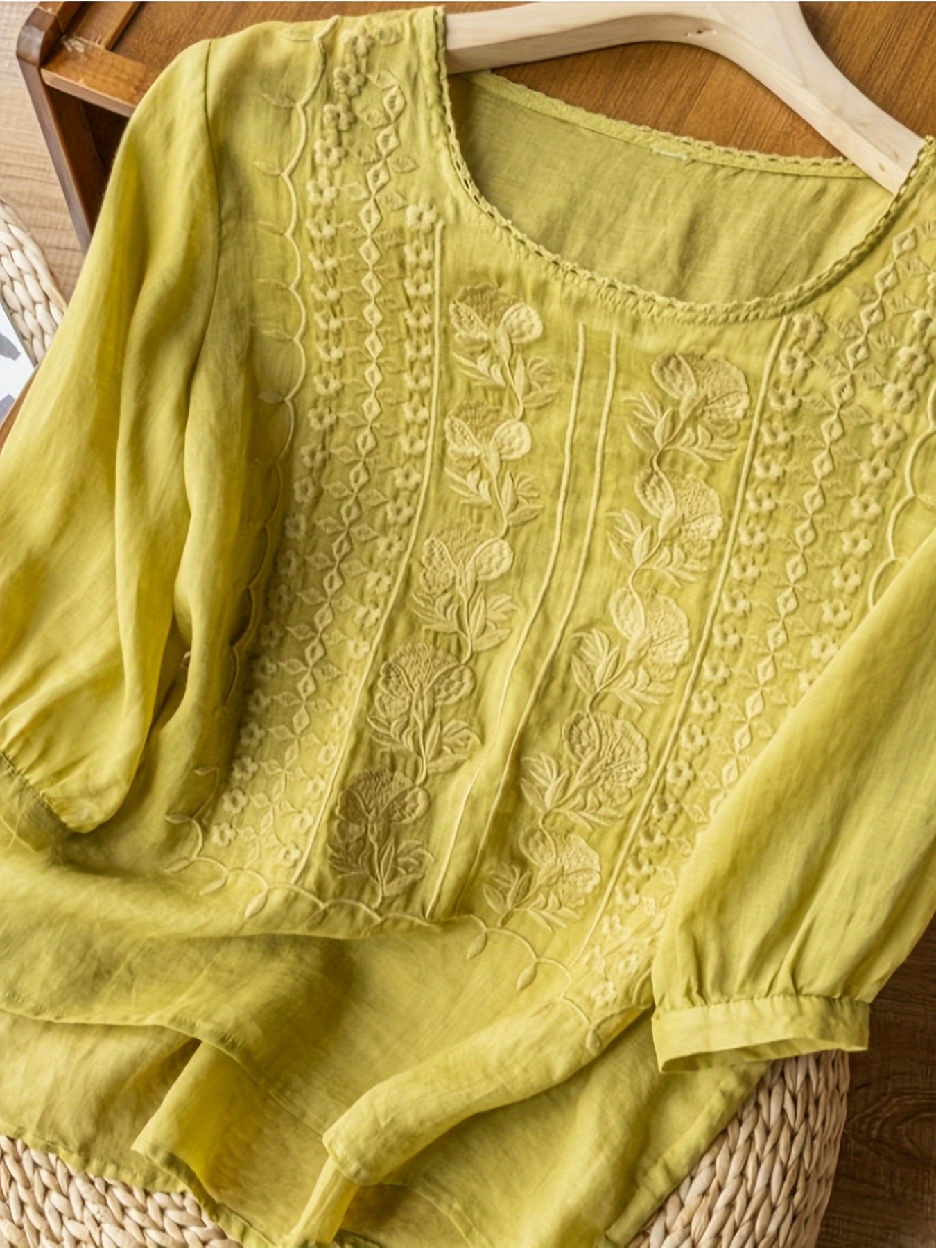 Elodie | Vintage Lace Blouse