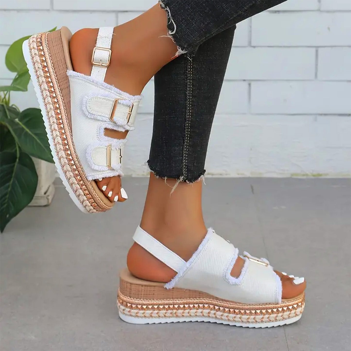 Ayla | Casual Wedges