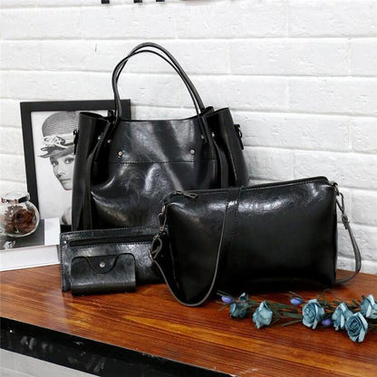 Rebecca | Stylish Retro 4-Piece Bag Set