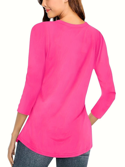 Dakota | Classic V-Neck Top
