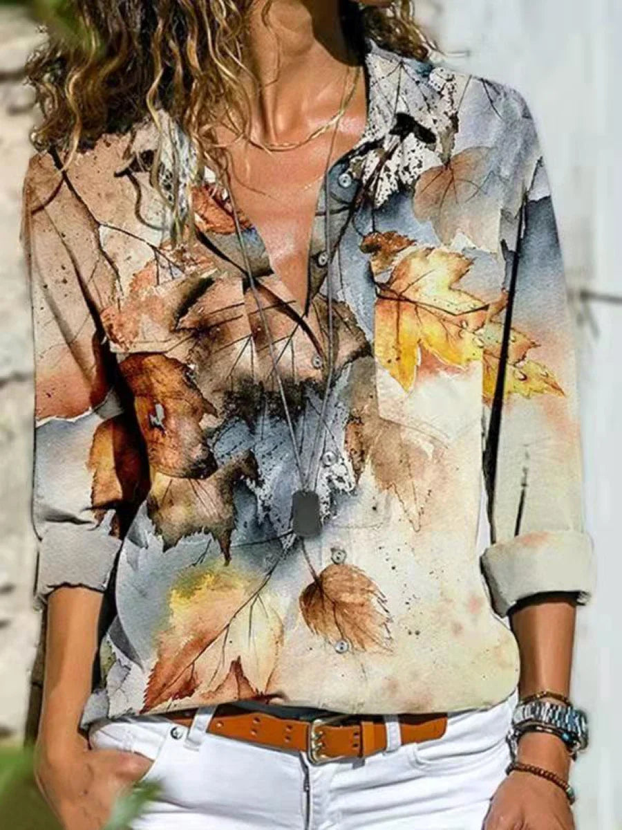 Beige/Watercolor Animal Print / XXL