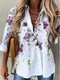 White/Purple Floral