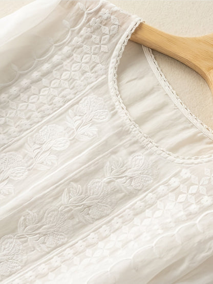 Elodie | Vintage Lace Blouse