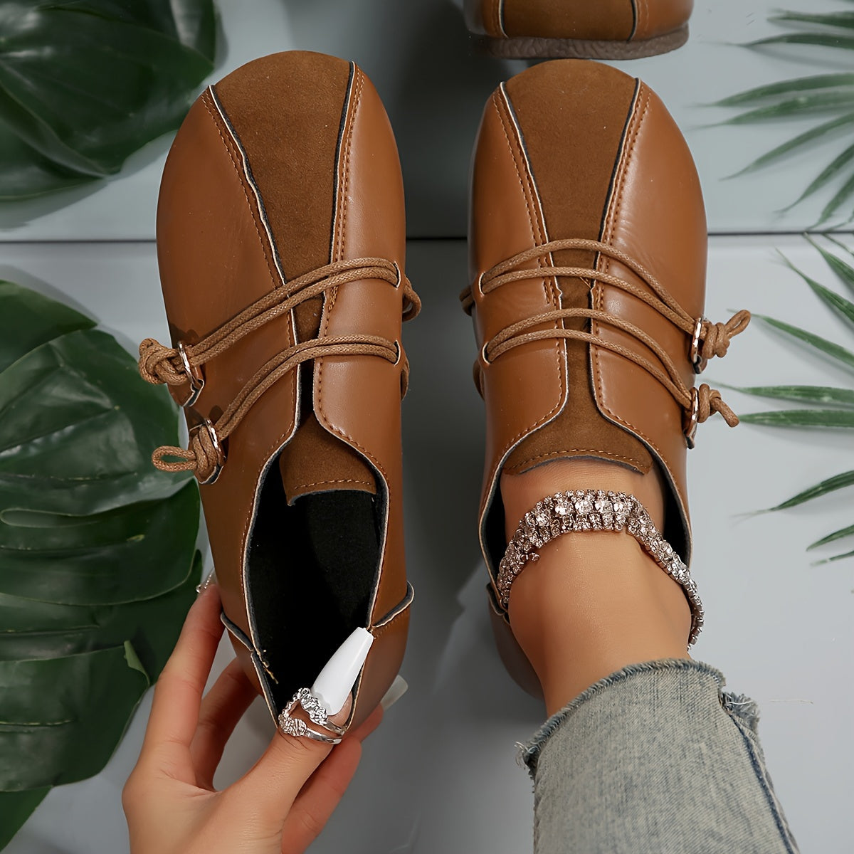 Cindy | Casual Slip On Orthopedic Flats